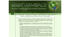 Desktop Screenshot of congresopryma.blogutem.cl