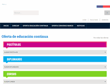 Tablet Screenshot of direcap.blogutem.cl
